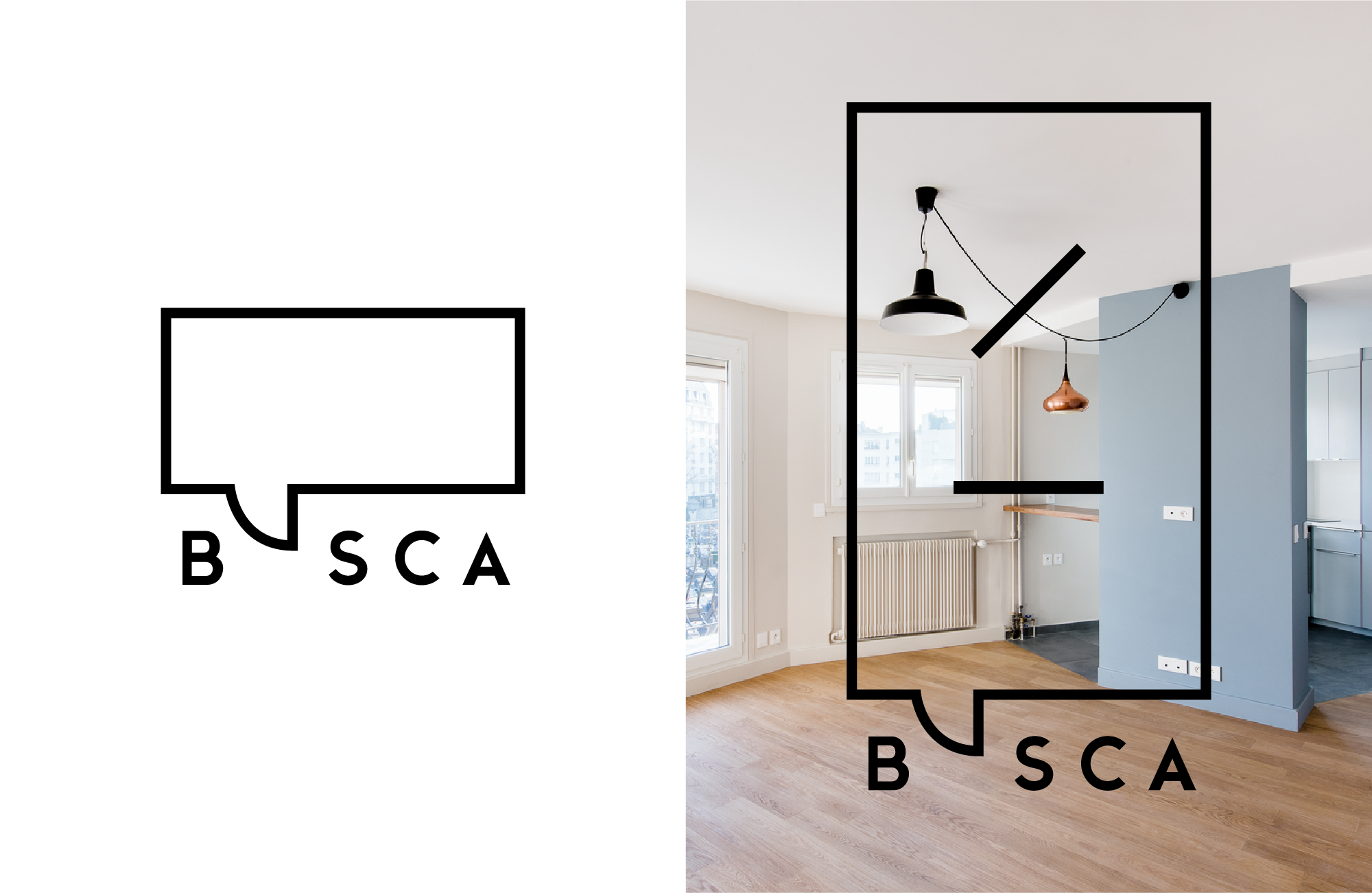 Identité de marque Busca Idrac Architecture